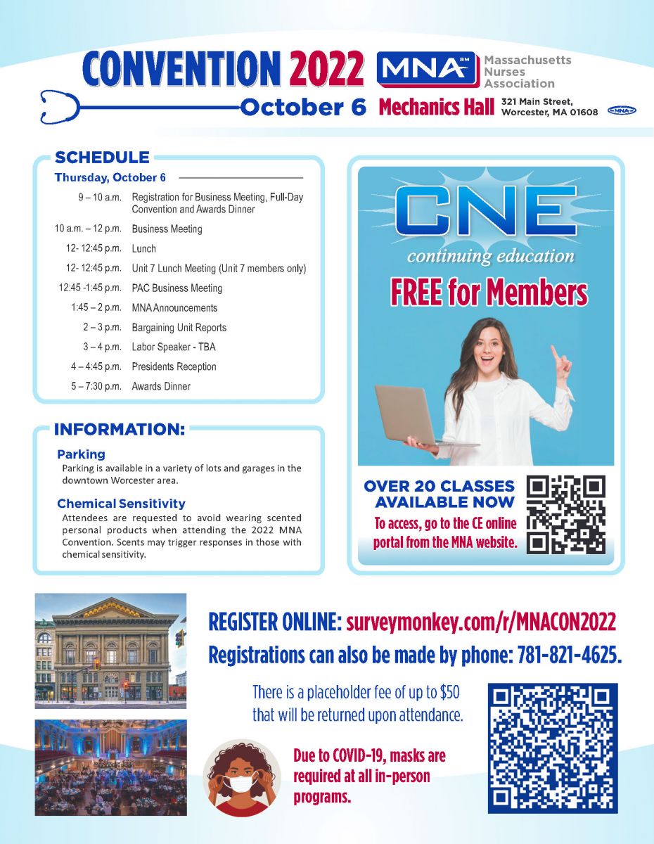 MNA Convention October 6 Register Now! News & Events Massachusetts